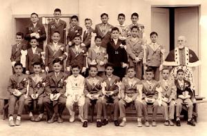 COMMUNIONS ORAN EGLISE SAINT ANDRE 1957